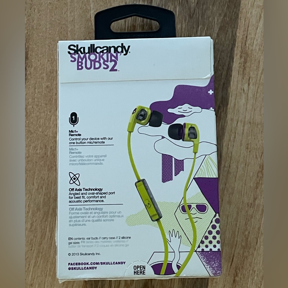 Skullcandy Earbuds with Mic and Off-Axis Technology - Picture 3 of 4